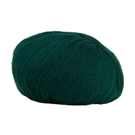 Lågt pris Hjertegarn Highland Fine Wool Garn 1420 Mörkgrön