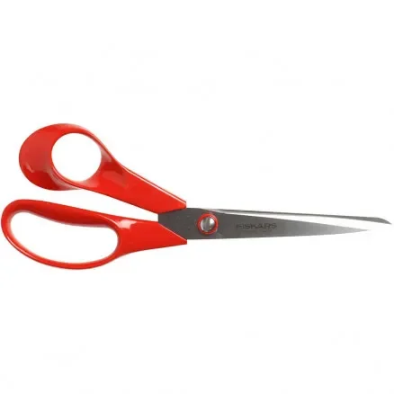Fiskars Universalsax Vänster Röd 21 cm Beställ nu