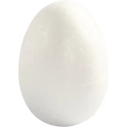 Ägg, H: 4,8 cm, vit, 100 st./ 1 förp. Köp nu