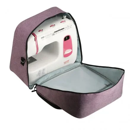 Sänkt pris Infinity Hearts symaskinväska liten Lila 38x29x36cm 2. Sortering