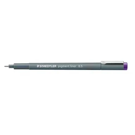 risnedsättning Staedtler Pigment Liner Tuschpenna Violett 0,5mm – 1 st.