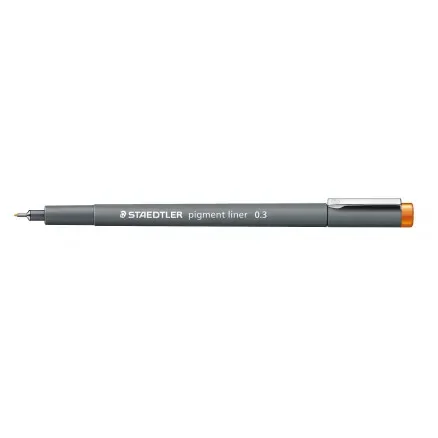 Staedtler Pigment Liner Tuschpenna Orange 0,3mm – 1 st. Erbjudande