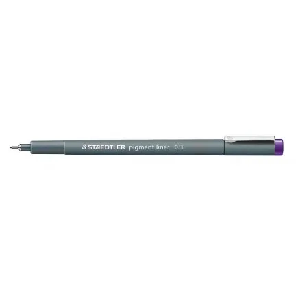 Begränsat antal Staedtler Pigment Liner Tuschpenna Violett 0,3mm – 1 st.