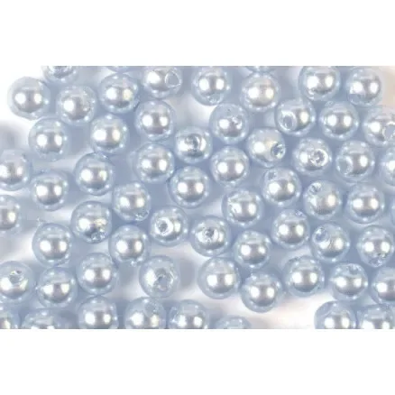 Trygg betalning Vaxpärlor 5mm 500g l.Blå