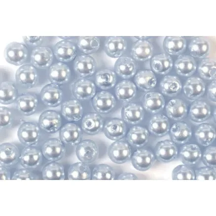 Kampanjpris Vaxpärlor 8mm 500g l.Blå