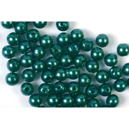 Vaxpärlor 4mm 500g Grön Populärt val