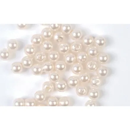 Vaxpärlor 4mm 500g kräm Nyhet