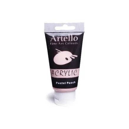 Nedsatt pris Artello akryl 75ml Pastell Persika
