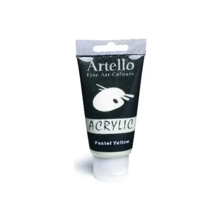 Artello akryl 75ml Pastellgul Populärt val