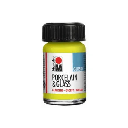 Porslin & Glas glansig 15ml, reseda (061) Snabb leverans