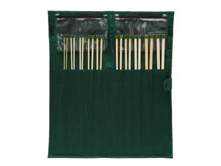 KnitPro Bambu Jumperstickorset Bambu 25 cm 3-10 mm 10 storlekar Fri frakt