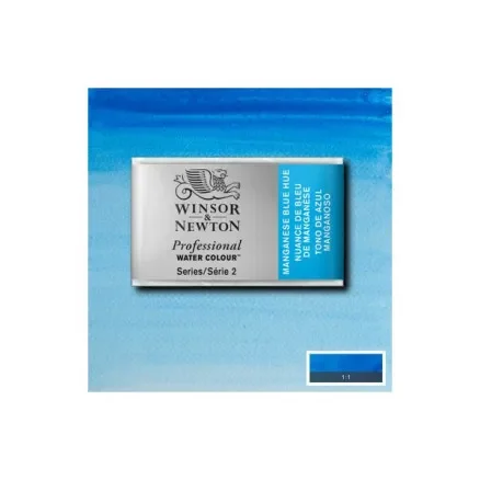 Premium Akvarellfärg proffspanna Manganese Blue Hue 379