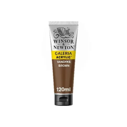 Galeria Akryl 120Ml Vandyke Brun 676 Fri frakt