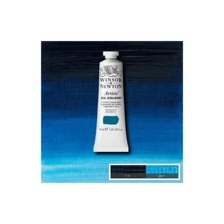 Rabatt Artists oljefärg 37ml phthalo turkos 526
