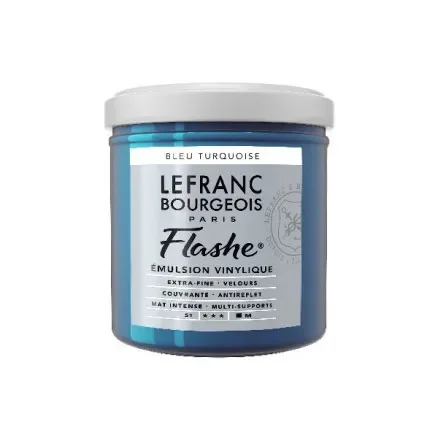Billig Flashe Akryl 125ml Turkosblå 050