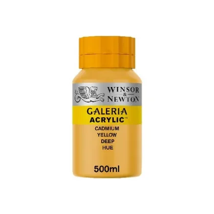 Snabb leverans Galeria Akryl 500Ml Cad Yell Deep Hue 115