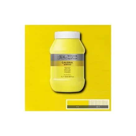 Nedsatt pris Galeria Akryl 1L Citrongul 346