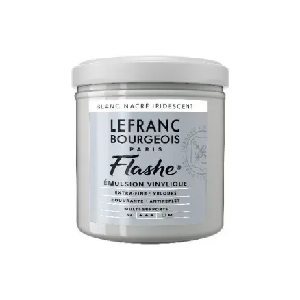Flashe Akryl 125ml Pärlvit Iriserande 827 Populärt val