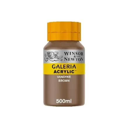 Galeria Akryl 500Ml Vandyke Brun 676 Billigare