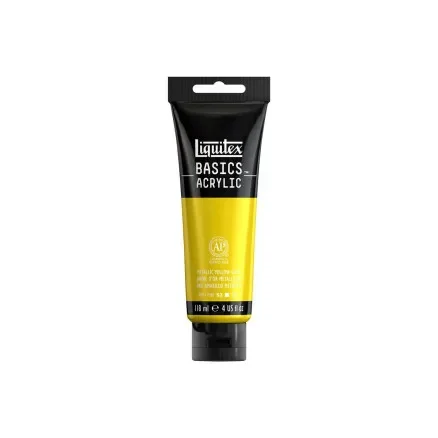 Billigare Basics 118ml metallic gul guld