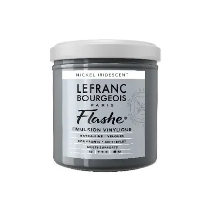 Köp nu Flashe Akryl 125ml Nickel Iriserande 833