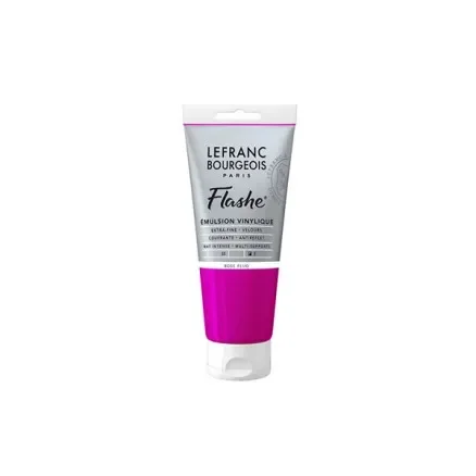 Populär Flashe akryl 80ml flourescerande rosa