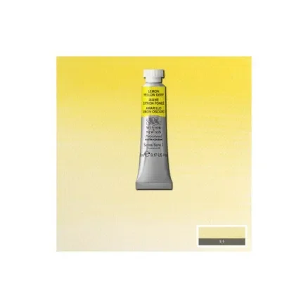 Lågt pris Akvarellfärg pro. 5ml Citrongul djup 348