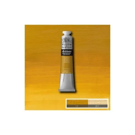 Artisan vattenblandningsolja 200ml gul ockra 744 Billig