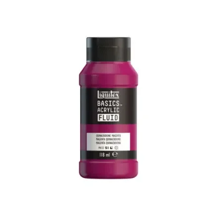 Basics fluid 118ml quinacridone magenta rad 114 Erbjudande