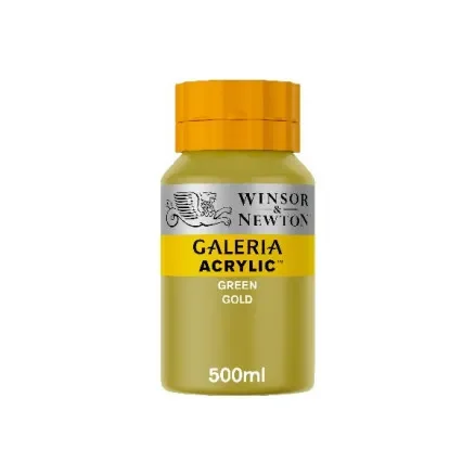 Galeria Akryl 500Ml Grön Guld 294 Lågt pris