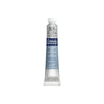 Extra rabatt Cotman akvarellfärg 8ml Iridescent Blue Row 472