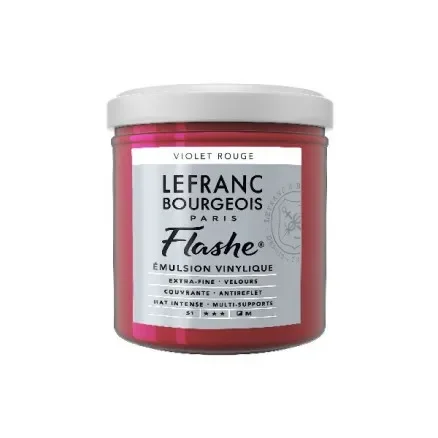Flashe Akryl 125ml Röd Violett 618 Extra rabatt
