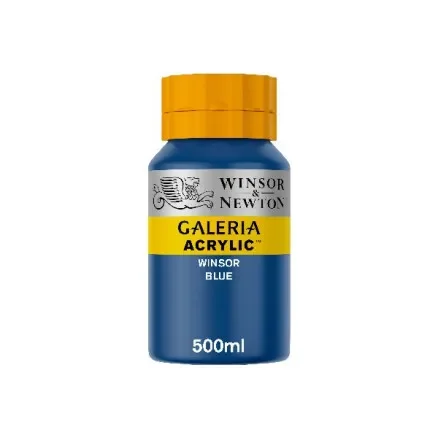 Fynd Galeria Akryl 500 ml Winsor Blå 706
