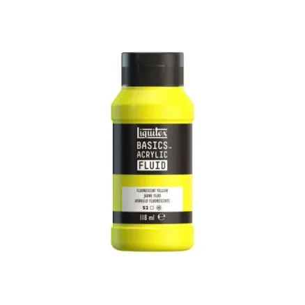 Utförsäljning Basics fluid 118ml fluorescerande gul rad 981