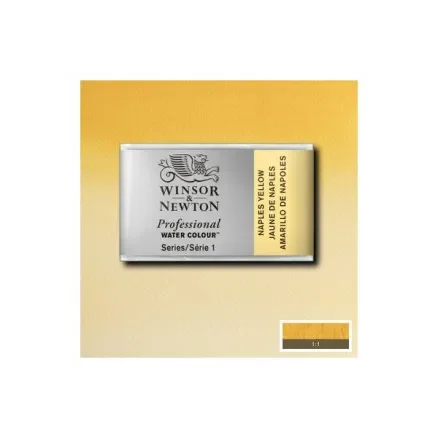 Trygg betalning Akvarellfärg proffspanna Naples Yellow 422