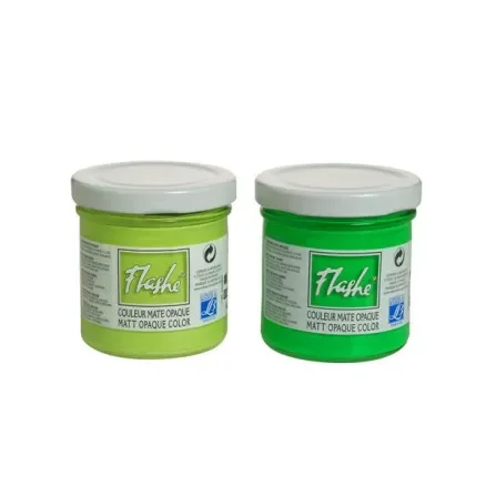 Nyhet Flashe Akryl 125ml Ljusgrön 554