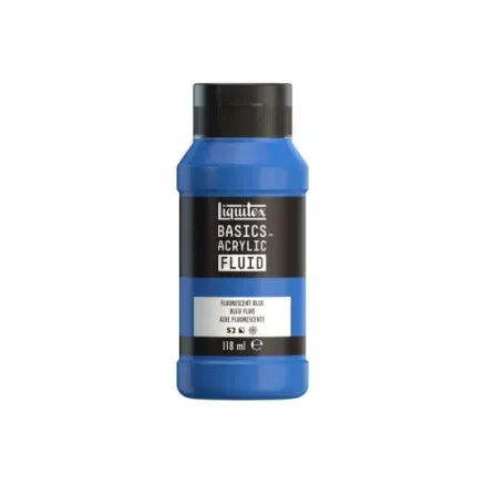Basics-vätska 118ml fluorescerande blå rad 984 Expressleverans