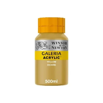 Utförsäljning Galeria Akryl 500Ml Gul Ocker 744