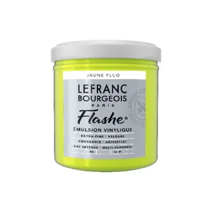 Begränsat antal Flashe Akryl 125ml Flourescerande Gul 163