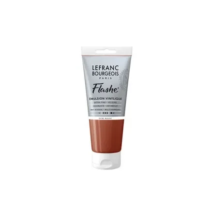 Flashe akryl 80ml rödockra Premium