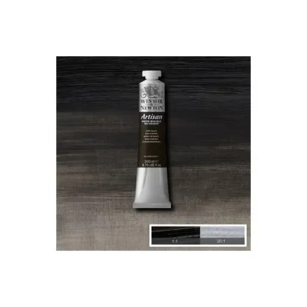 Premium Artisan vattenblandningsolja 200ml ivory black 331