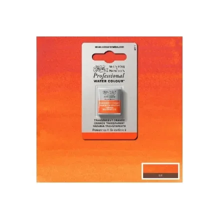 Snabb frakt Akvarellfärg pro. 1/2 panna transparent orange