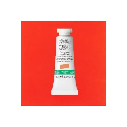Billig Designers gouache 14ml cadminumfri, Scarlet 903