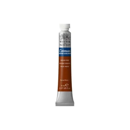 Snabb leverans Cotman akvarellfärg 8ml Indian Red 317