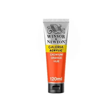 Kundfavorit Galeria Akryl 120ml Kadmium Orange Färg 090