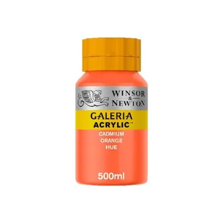 Galeria Akryl 500ml Kadmium Orange Färg 090 Endast idag