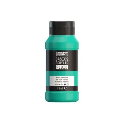 Outlet Basics fluid 118ml ljus aqua grön rad 660