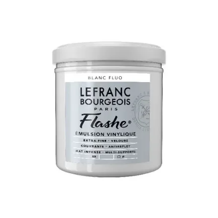 Beställ nu Flashe Akryl 125ml Fluroescent Vit 818