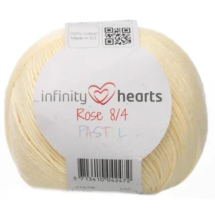 Infinity Hearts Rose Pastell P2 Gul Fynd