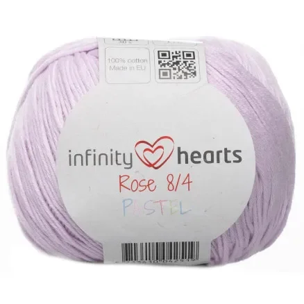 Lägg i varukorgen Infinity Hearts Rose Pastell P6 Lila